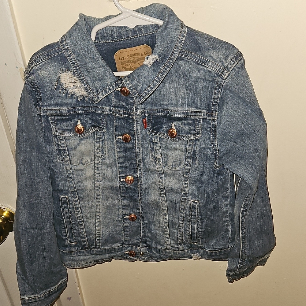 Levi's Blue Jean Jacket Classic Denim Style